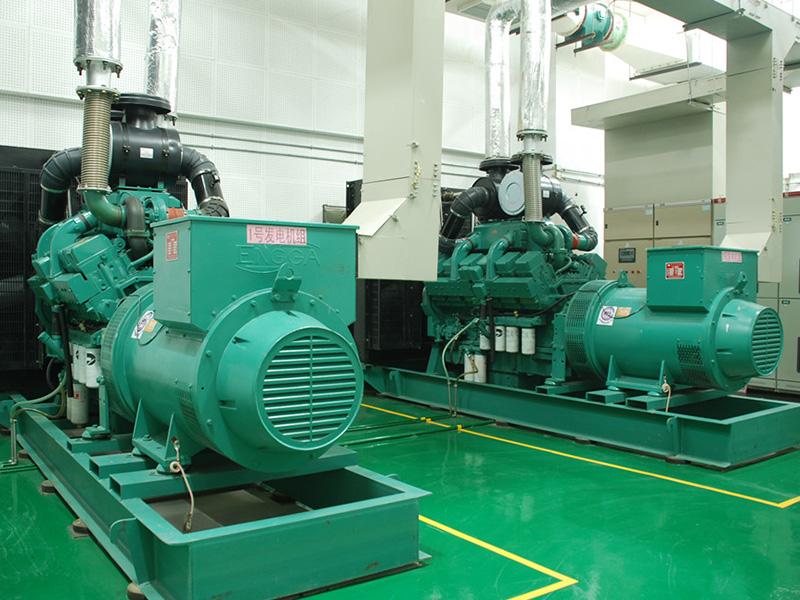 中共成都市委兩臺800KW康明斯并機